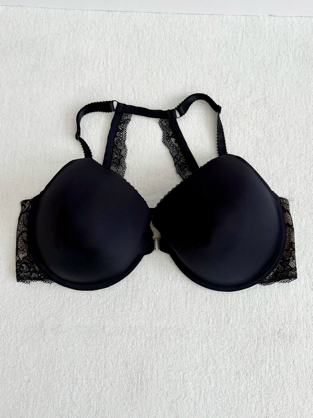 torrid Black Lace Racerback T-Shirt Bra
